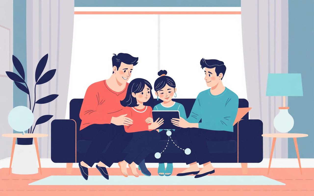 SpeakCents family plan with shared household budgets